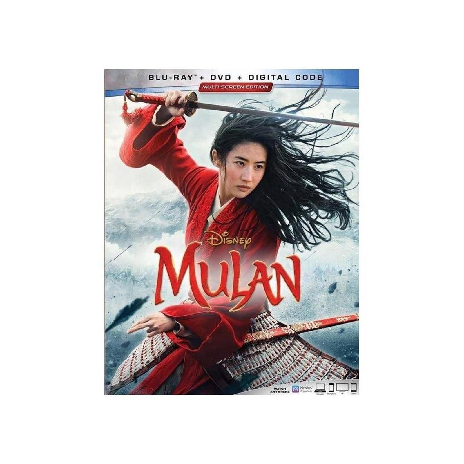 Mulan (Live Action) (Blu-ray + DVD) - No Digital, case cracked