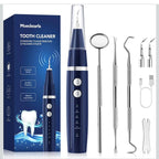 (NEW MSRP $45.99) Electric Teeth Plaque Cleaner Kit – Ultrasonic & USB‑C