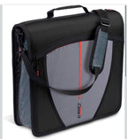(NEW MSRP $24) Case-it Mighty Zip Tab Zipper Binder, 3" O-Ring with 5-Color tabs