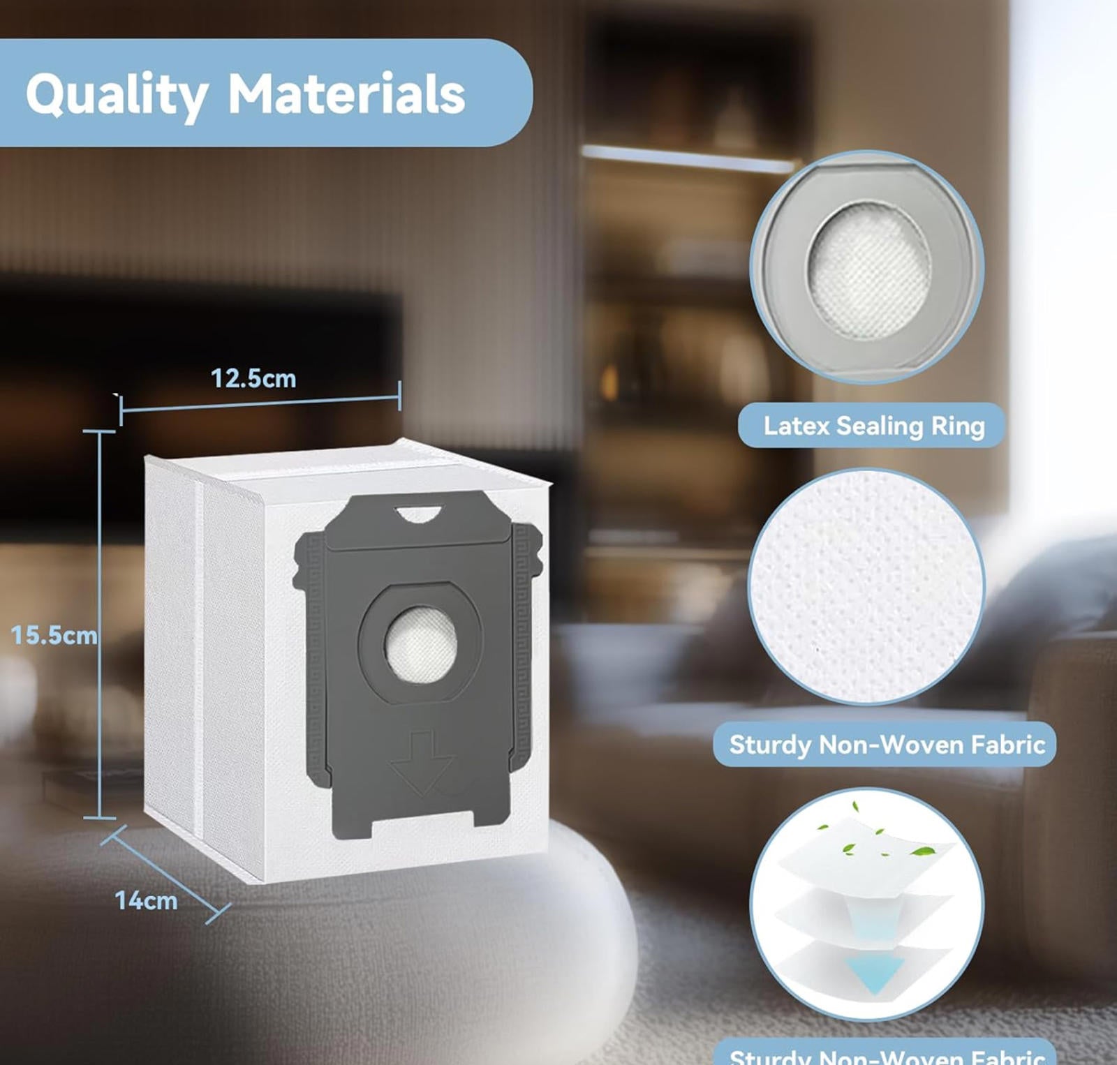 (NEW MSRP $29.99) 18-Pack Auto Dirt Disposal Bags for Roomba i/s/j Series
