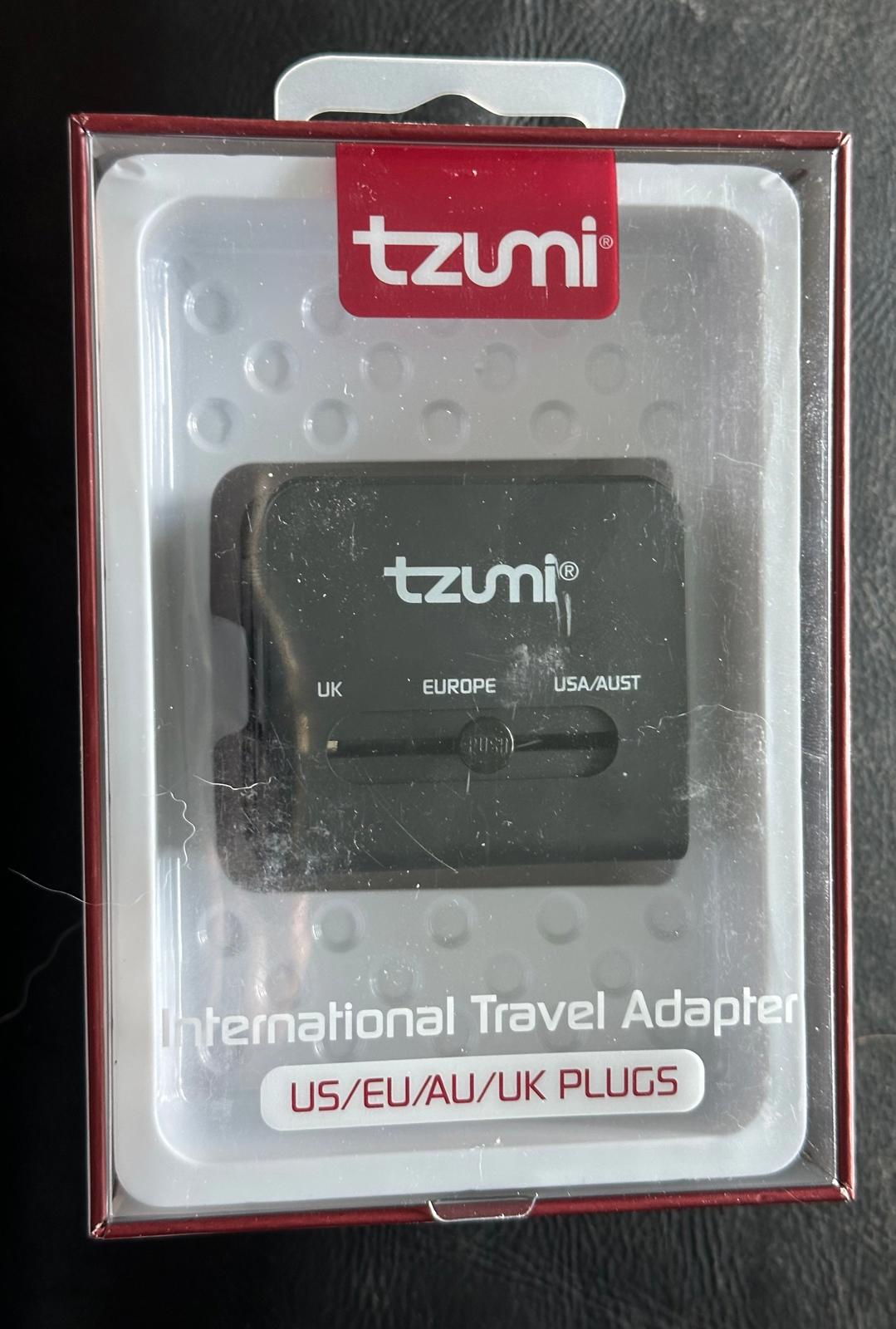 (NEW MSRP $29.99) International Travel Adapter for 150 Countries, 2 USB charging