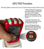 (MSRP $34.99) UNI‑T UT25A Circuit Breaker Finder + GFCI Tester – AC 90–120 V
