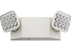 (MSRP $29.99) Lithonia LED Emergency Light w/ Dual Adjustable Heads, White