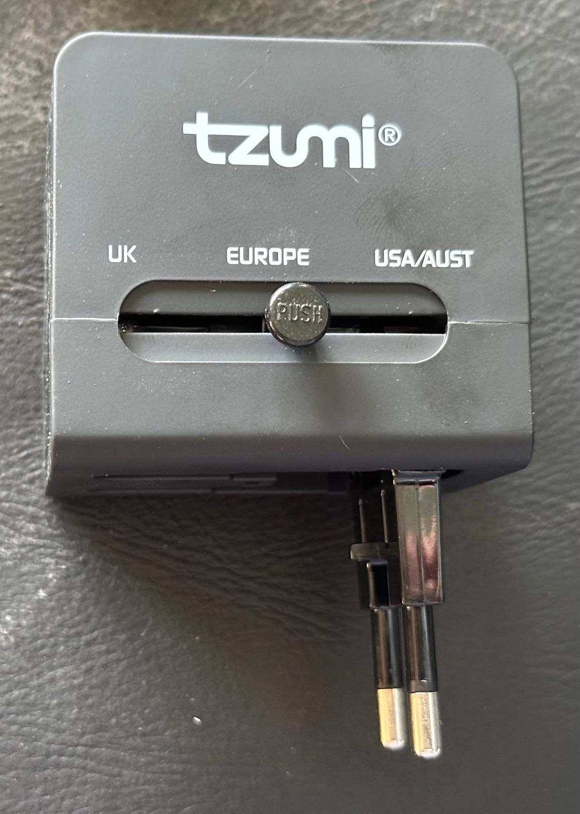 (NEW MSRP $29.99) International Travel Adapter for 150 Countries, 2 USB charging