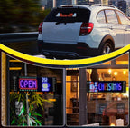 (NEW MSRP $39.99) Programmable LED Sign – Flexible, Bluetooth App, Animated 🚗💬