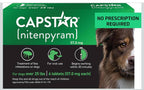 (MSRP $39.97) Capstar Oral Flea Treatment for Dogs Over 25 lbs – 6 Doses