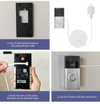 (MSRP $19.99) 16.4ft Bent USB-C Charging Cable for Ring Battery Doorbell