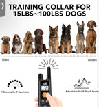 (NEW MSRP $29.99) Dog Training Collar – 1800 ft Remote, 5 Modes, IP67 Waterproof