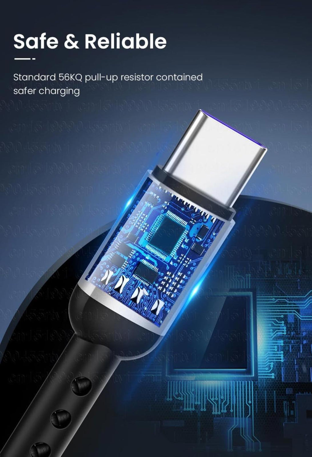 (NEW MSRP $5.99) USB to USB-C Fast Charger Cable Compatible with iPhone 15 Series, Samsung, etc