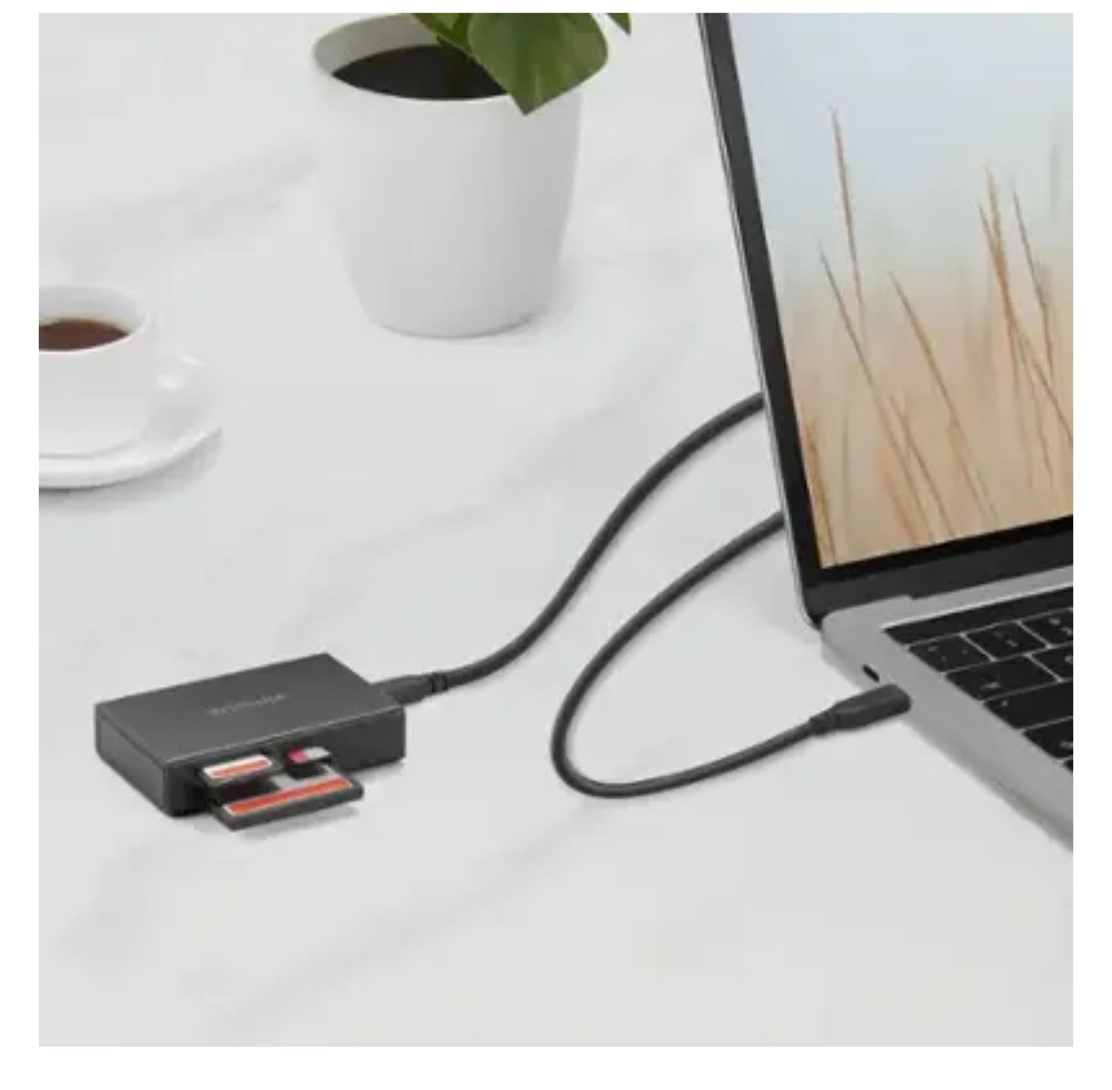 (MSRP $34.99) Insignia USB-C to SD, microSD & CompactFlash Memory Card Reader
