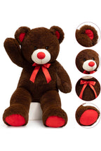 (NEW, MSRP $32) Giant 3 feet tall chocolate Teddy Bear Stuffed Animal Plush