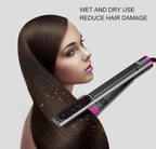 (MSRP $49.99) Professional Hair Straightener, Dual Voltage Ceramic Flat Iron