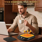 (MSRP $29.99) Electric Mug Warmer for Desk – Smart Coffee & Tea Heater ☕🔥