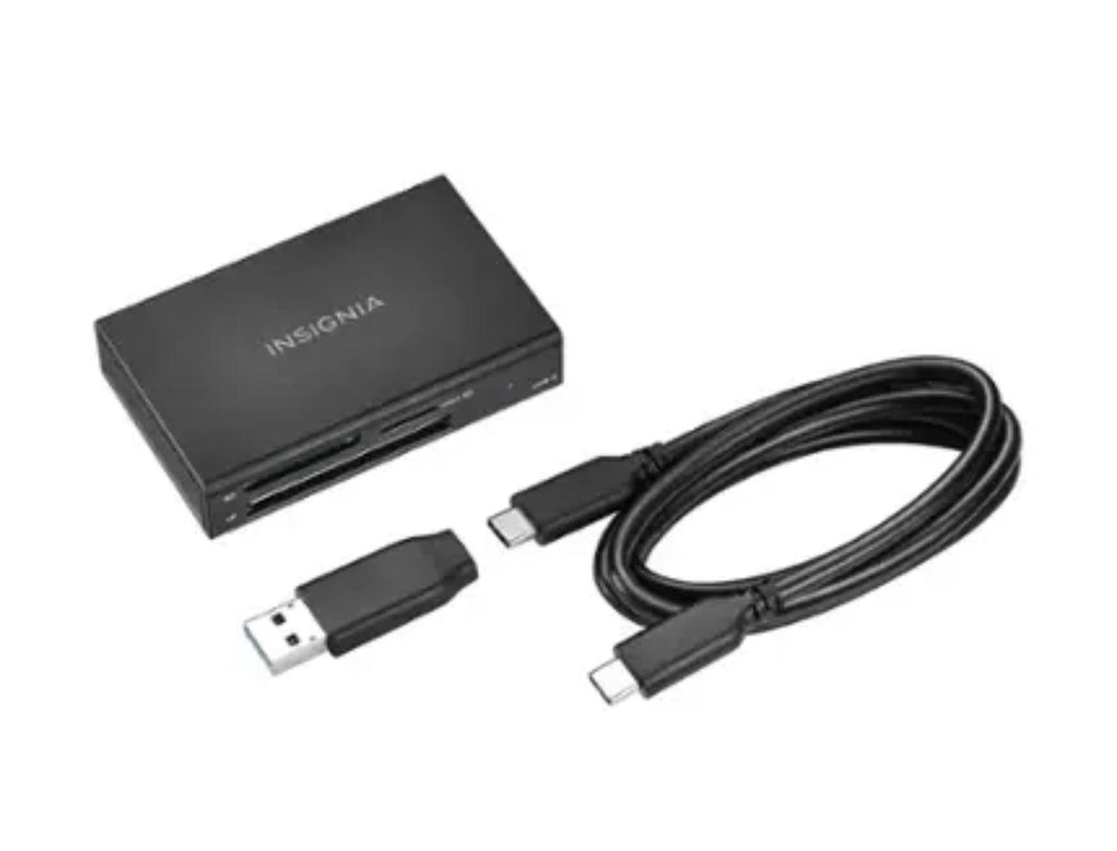 (MSRP $34.99) Insignia USB-C to SD, microSD & CompactFlash Memory Card Reader