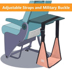 (NEW, MSRP $21.99) Airplane Memory-Foam Travel Footrest Hammock, Portable