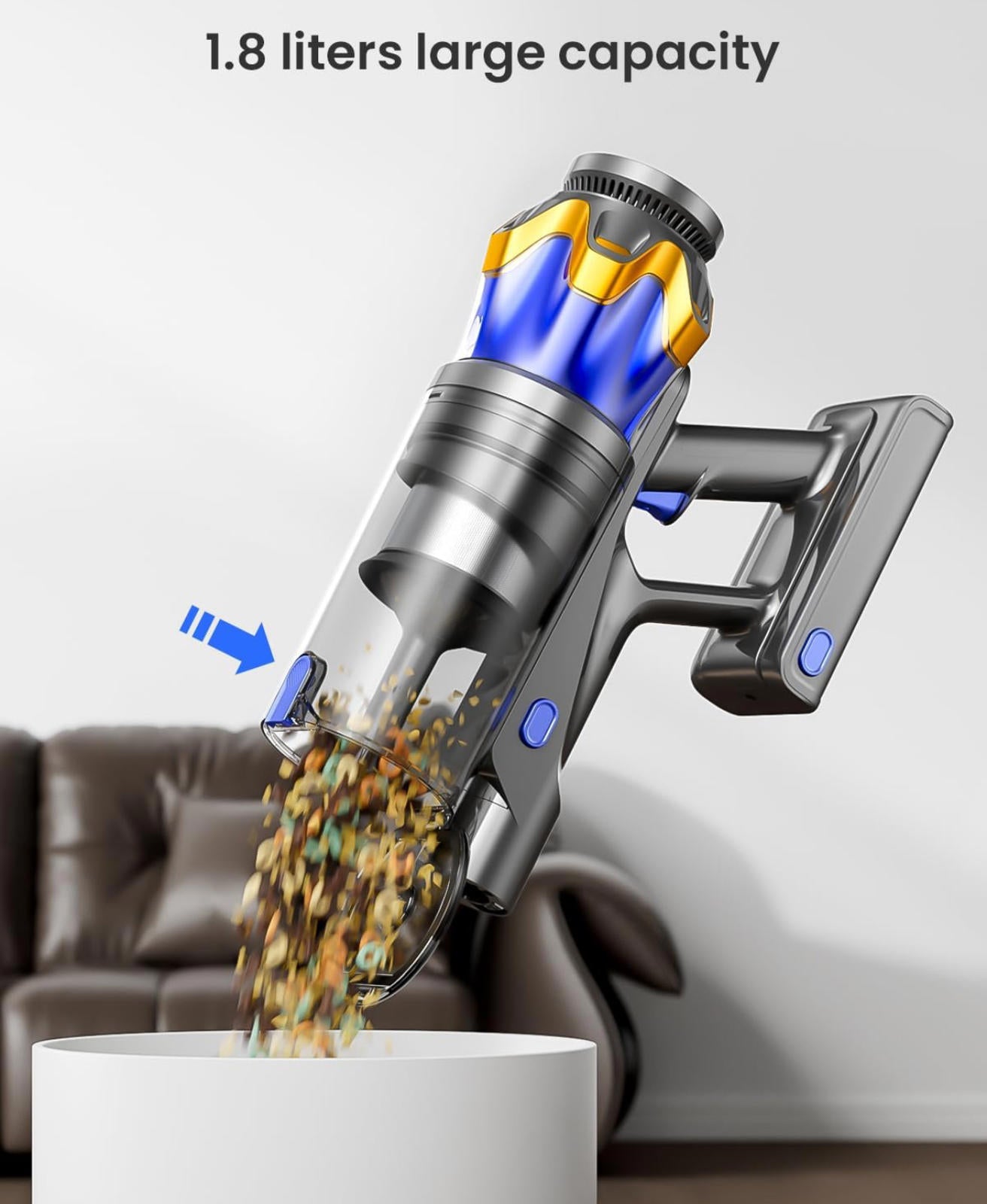 (NEW MSRP $129.99) PrettyCare W200 Cordless Stick Vacuum – Pet Hair Beast! 🐾💨