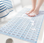 (MSRP $24.99) Color & Geometry 16”×36” Extra‑Long Non‑Slip Shower Mat