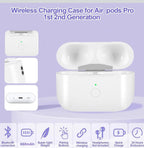 (MSRP $19.99) Wireless Charging Case for AirPods – Replacement, Portable Power
