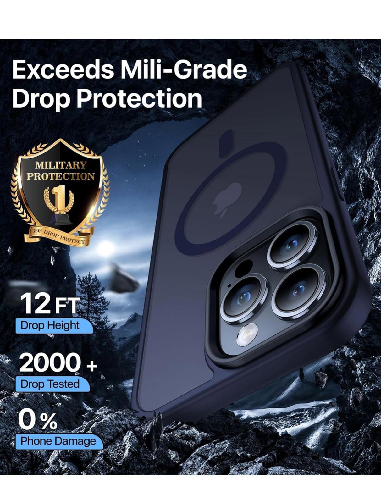 iPhone 16 Pro Max Halolok BLUE Phone Case