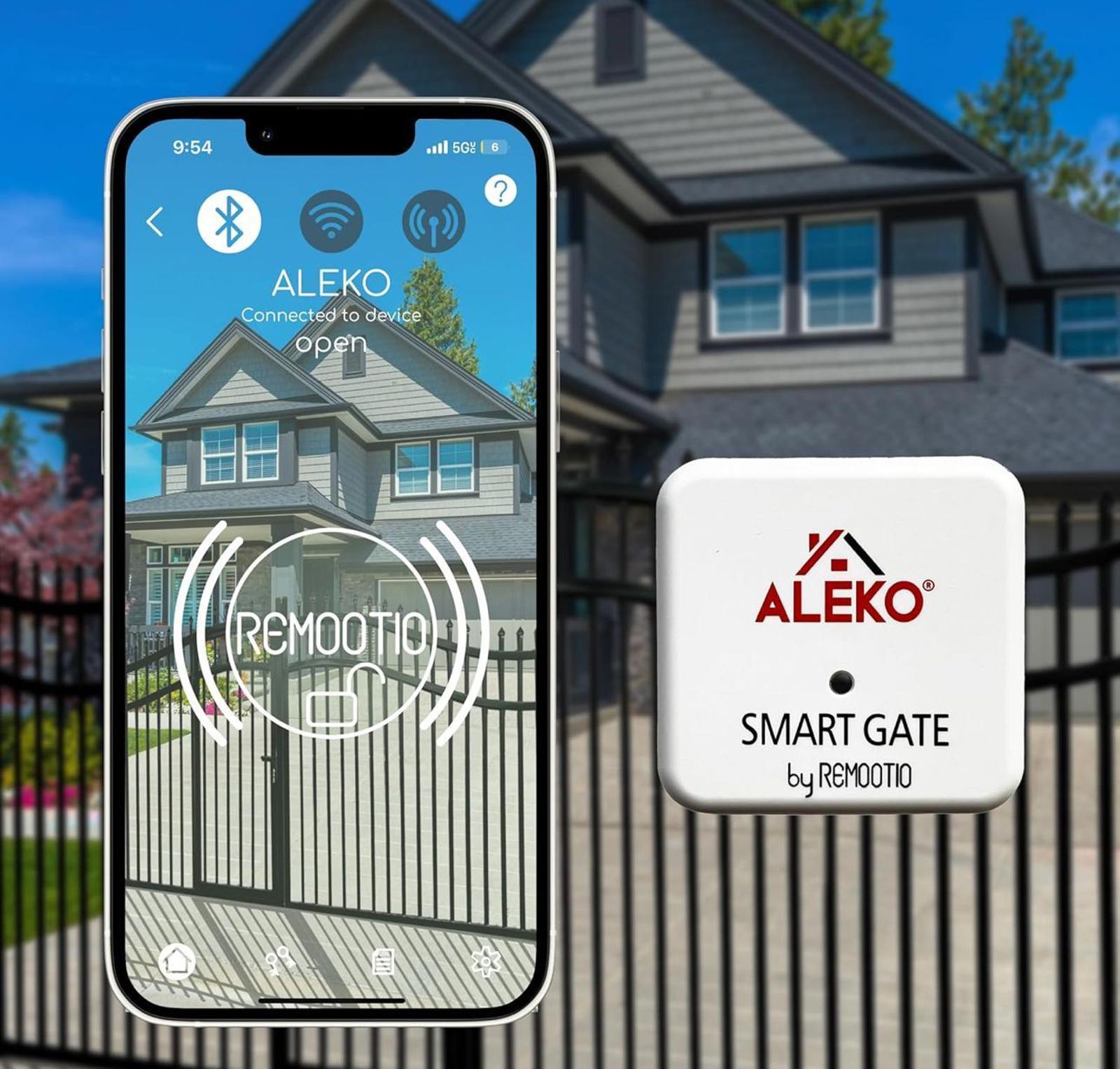 (New MSRP $149.99) Wi-Fi / Bluetooth Smart Gate and Garage Door Opener Adapter