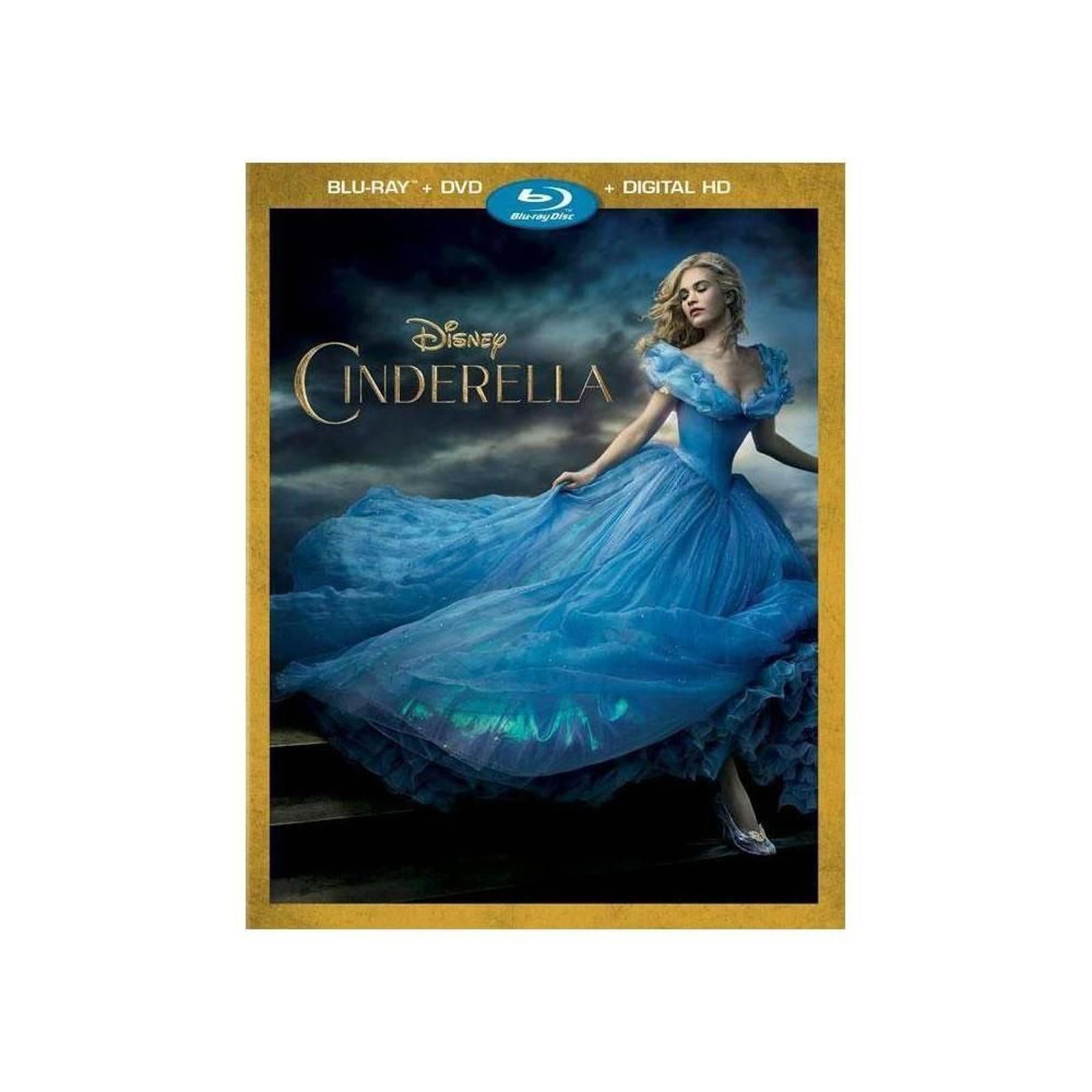 Cinderella [Disney Movie] Blu-ray + DVD.  No digital code.  Added Bonus: Little Mermaid Blu-Ray in same box