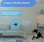 (MSRP $69.99) Wireless Indoor Pet Barrier System – Waterproof, Rechargeable
