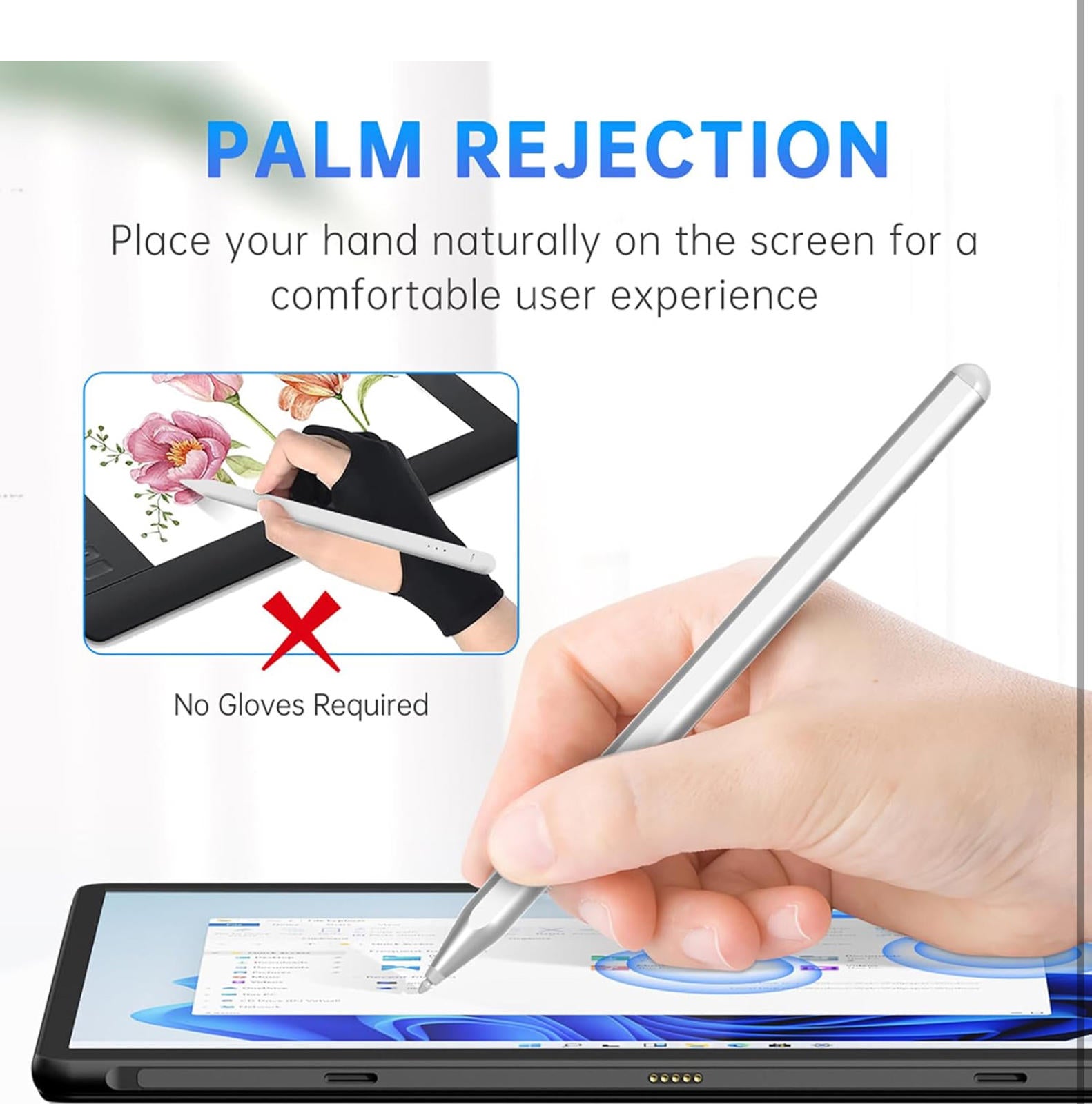NEW MSRP $29.99) Uogic Stylus Pen – Surface Pro / Go, 1024‑Level Pressure