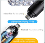 (NEW MSRP $19.99) Bonve Pet Nail Grinder – 2 Speeds, USB Rechargeable, 3 Ports