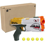 (MSRP $21.99) NERF Rival Kronos XVIII‑500 Shark Blaster – 5‑Round, 90 FPS