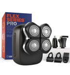 (MSRP $89.95) Freebird FlexSeries Pro Head & Body Shaver – Wet/Dry, Rechargeable