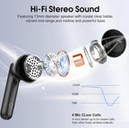 (NEW MSRP $49.99) Wireless Earbuds – Bluetooth 5.4, 40H Playtime, IP7 Waterproof