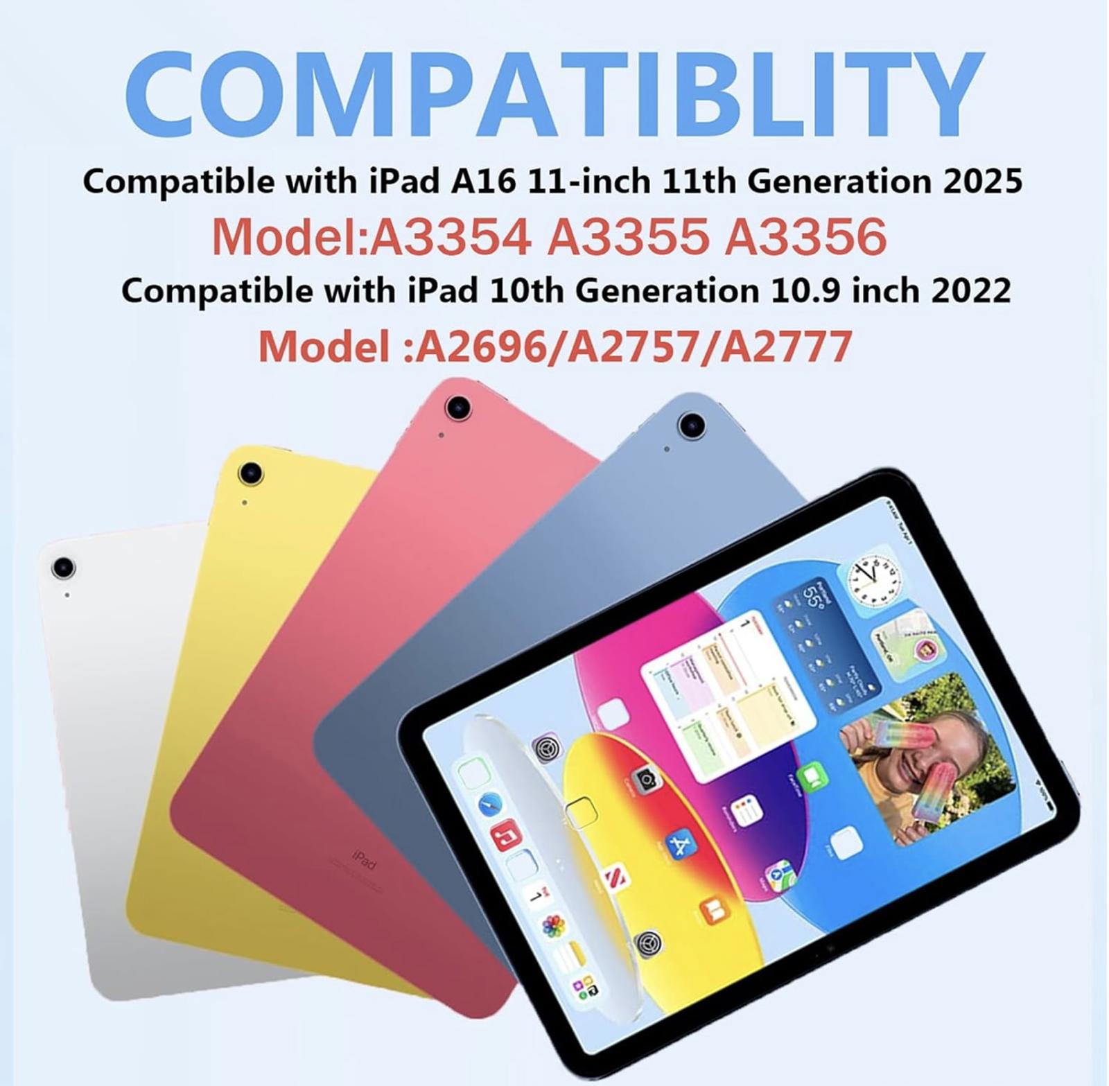 MSRP $49.99) Keyboard Case for iPad 10th Gen (10.9”)–Detachable Backlit Keyboard