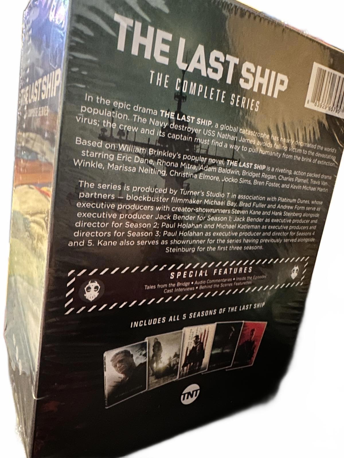 (NEW MSRP $53.99) The Last Ship: The Complete Series – 5‑Disc DVD Set