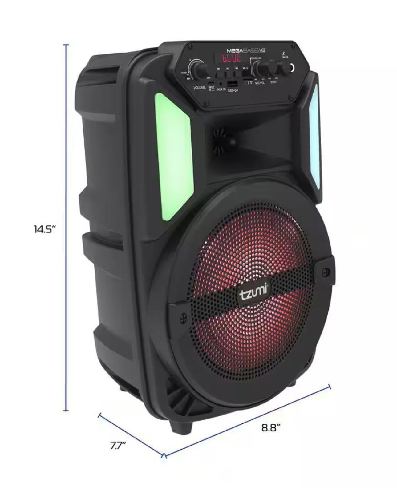 (NEW MSRP $49.95) Megabass Jobsite Speaker V3 rugged Bluetooth worksite speaker