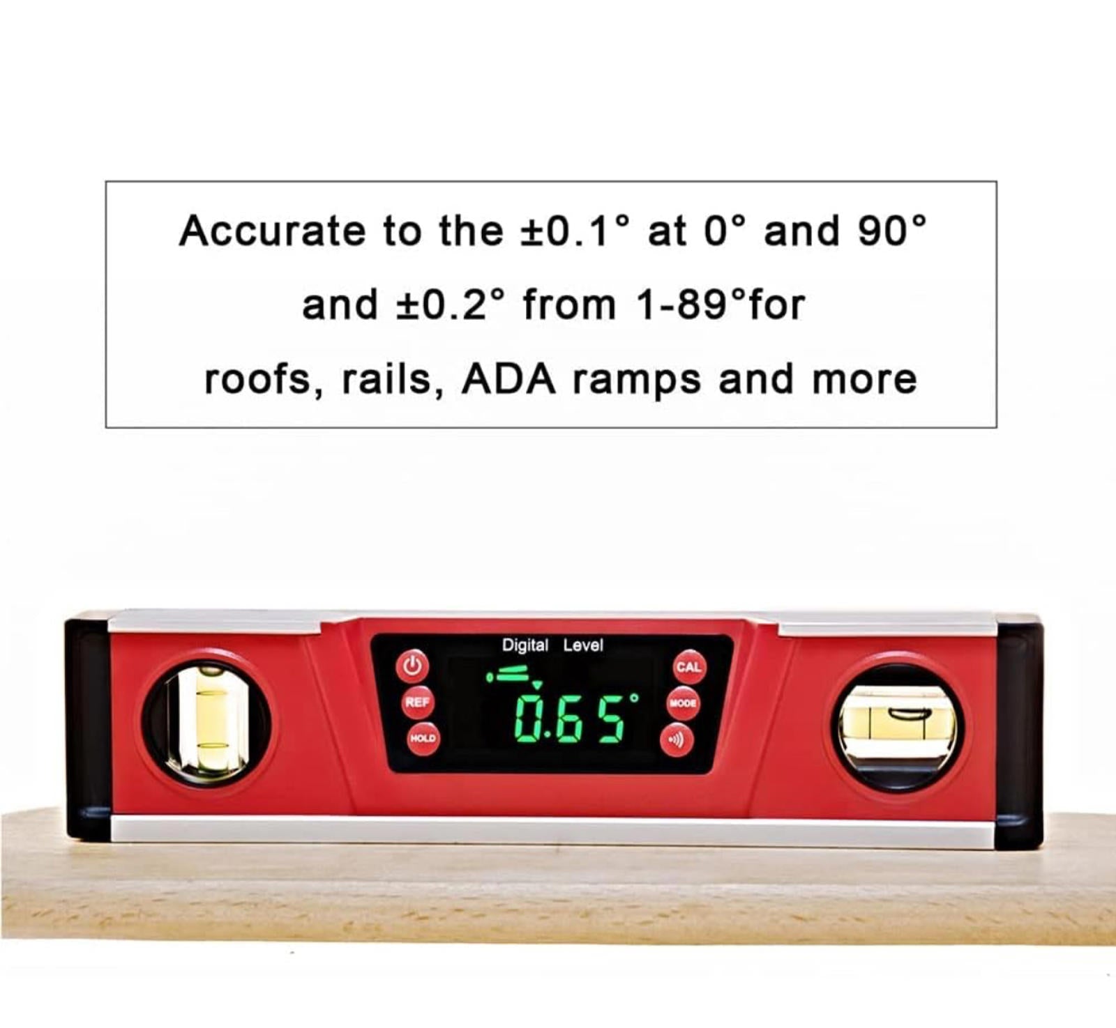 (MSRP $39.99) 10” Digital Torpedo Level – LED Display, IP54, Magnetic Base 🧰📐