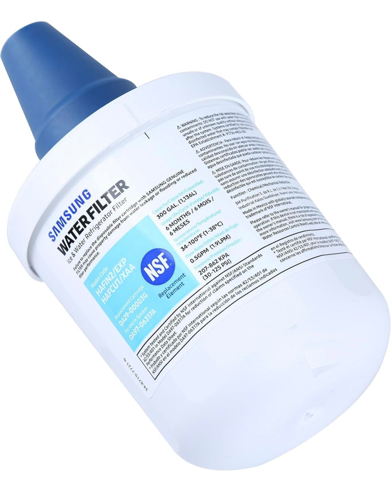 (NEW MSRP $49.99) Samsung HAFCU1 / DA29‑00003G Refrigerator Water Filter 💧🚰