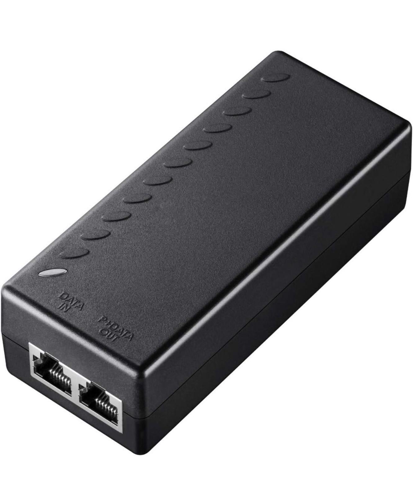 (MSRP $29.99) 30W Gigabit PoE Injector Adapter, 10/100/1000Mbps, IEEE 802.3af/at