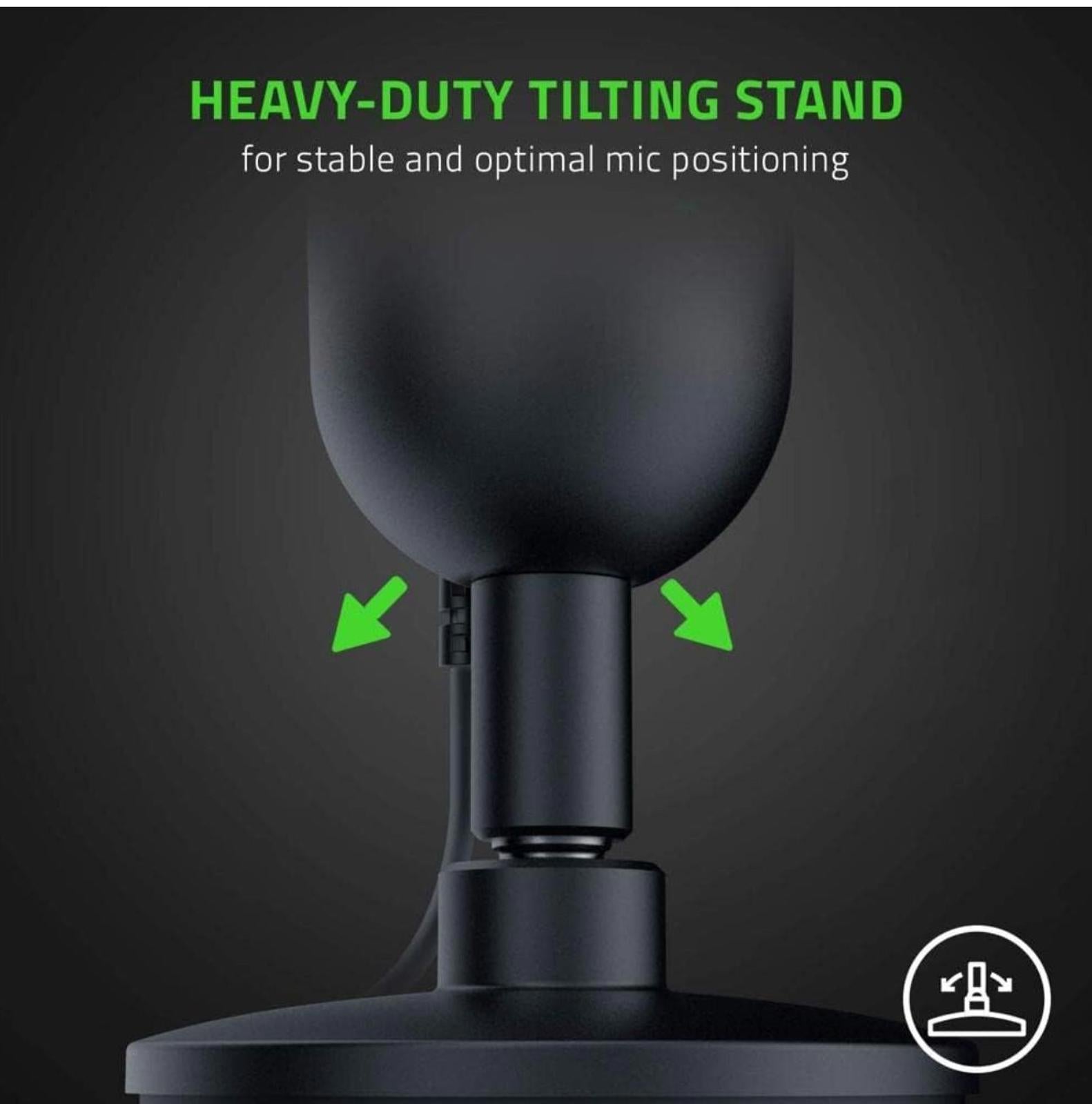 (NEW $114.95) Razer Seiren X USB Streaming Microphone Shock Mount, Supercardioid