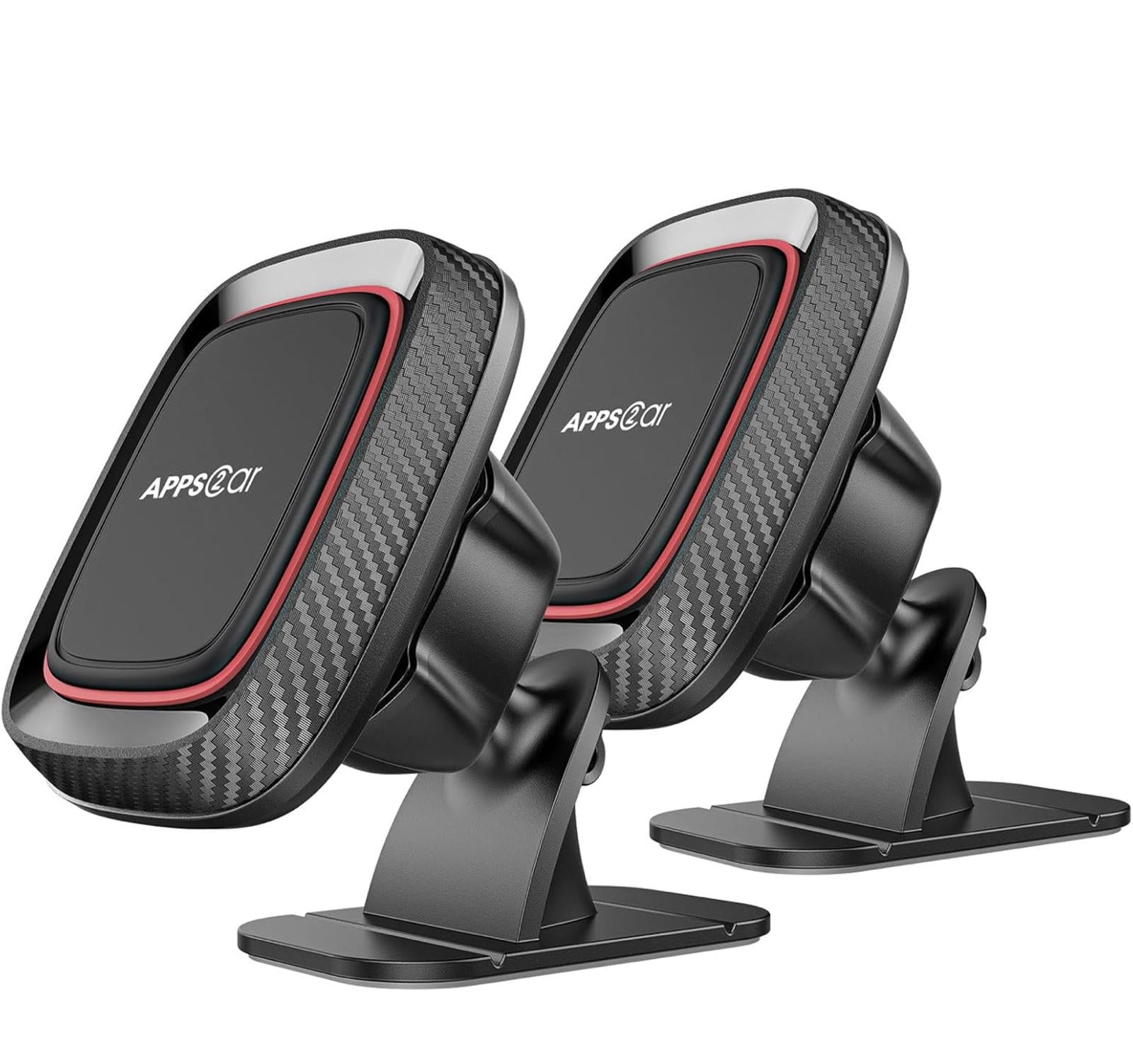 (MSRP $19.99) 2‑Pack Magnetic Dashboard Phone Mount – Super Strong N52 Magnets