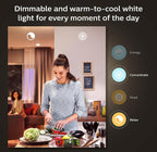 (MSRP $39.99) Philips Hue White A19 Smart LED Bulbs 2‑Pack, 60 W Eq., Soft White