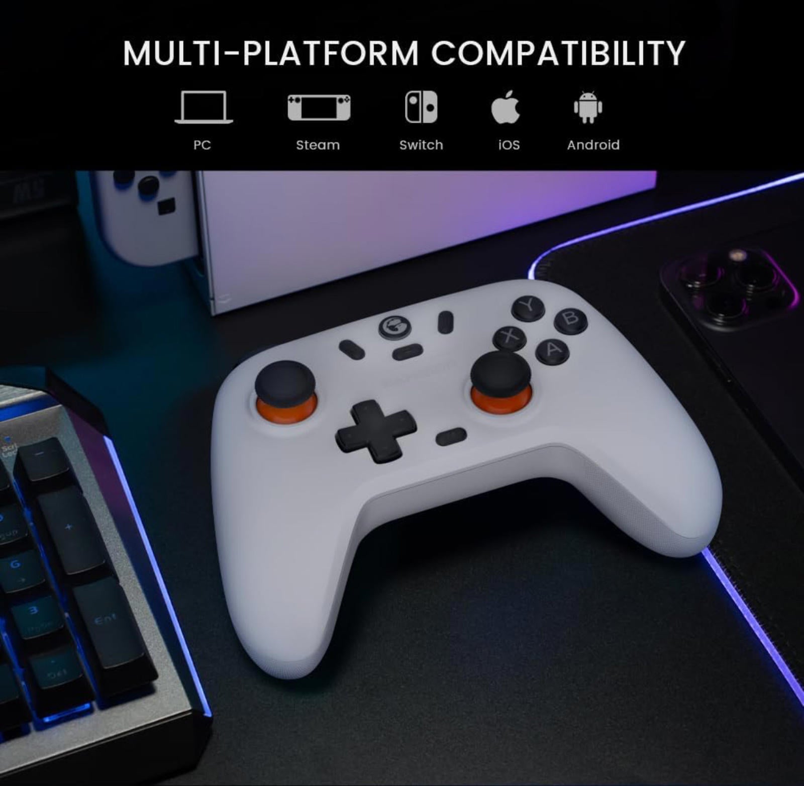 (MSRP $29.99) GameSir Nova Lite Wireless Controller – 2.4 GHz, Bluetooth & Wired