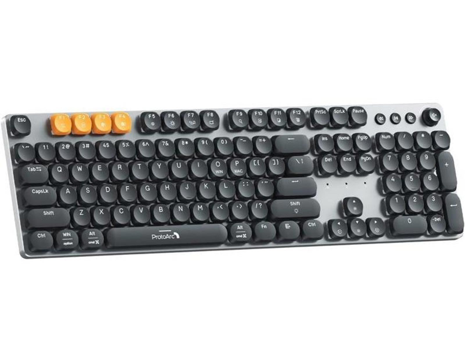 (MSRP $59.99) Backlit Bluetooth Mechanical Keyboard for Office, MECH K300