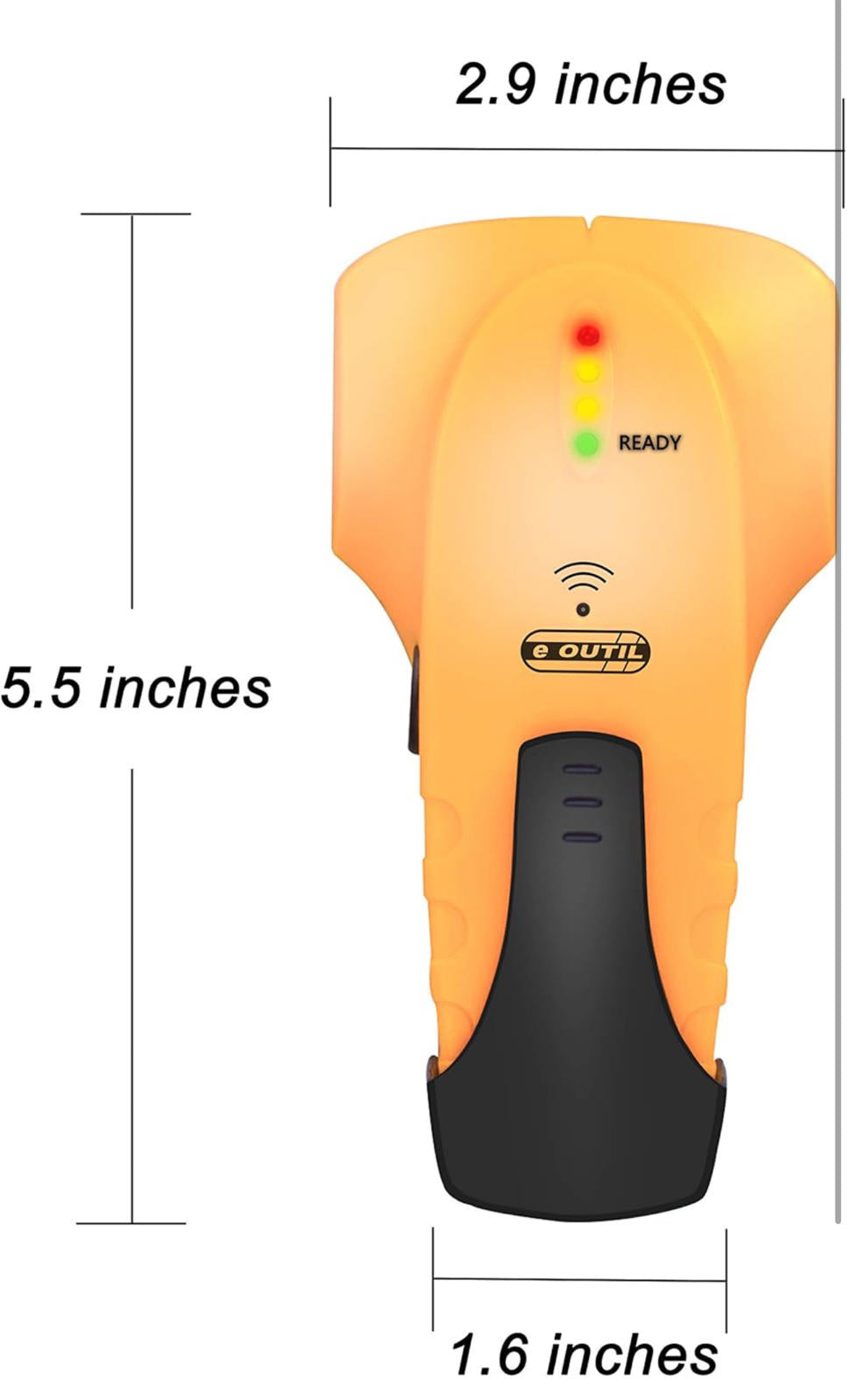 (MSRP $18.99) eOUTIL ST100B Stud Finder – Wall Scanner for Wood & Metal 🛠️🔦