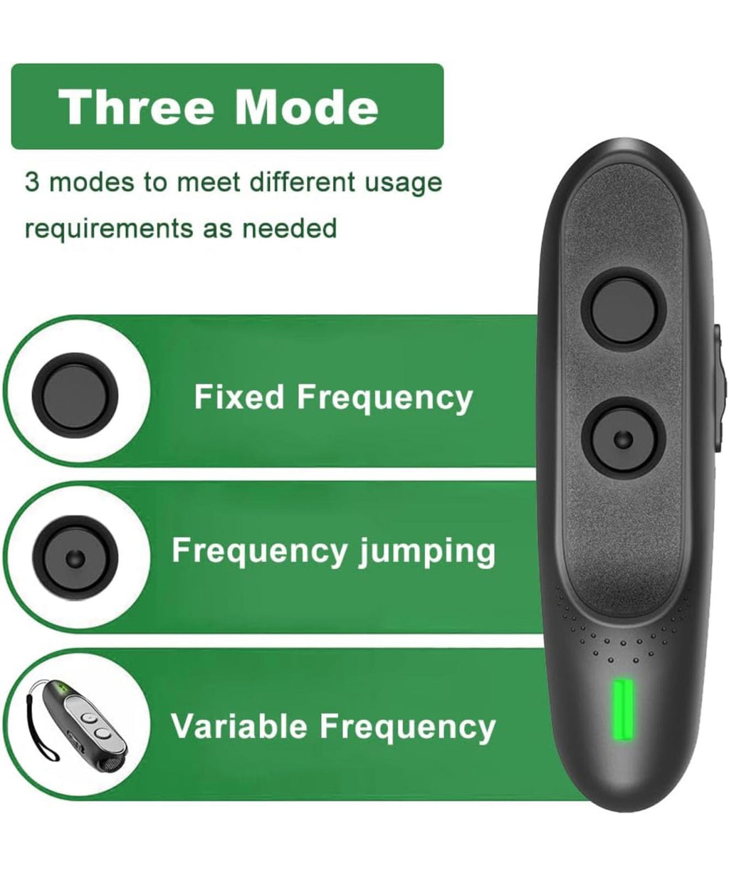 (MSRP $21.99)Ultrasonic Rechargeable Dog Bark Control Device,Handheld, LED Alert