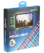 (NEW, MSRP 14.95) Tzumi 10ft. LED Mood Strip Light W/ Remote