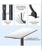 (NEW, MSRP $39.95) Starlink Mounting Kit V2 Starlink, Heavy Duty Starlink Mount