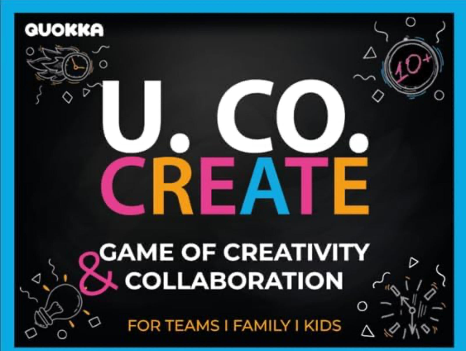 (MSRP $29.95) QUOKKAt Vine U.Co.Create Premium Card Game – 130 Cards