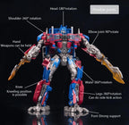(MSRP $31.99) Truck Robot Transformer Deformation Series Toy(like Optimus Prime)