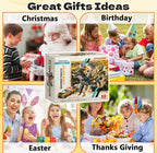 (MSRP $29.99) Intoypad Collision Transforming Dinosaur Car 2-in-1 Toy (GOLD)