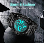 (MSRP $39.99) Men’s Waterproof Digital Sports/Military Watch with LED & Alarm
